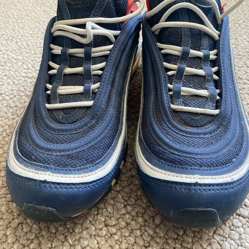 Women's Navy Athletic Shoes